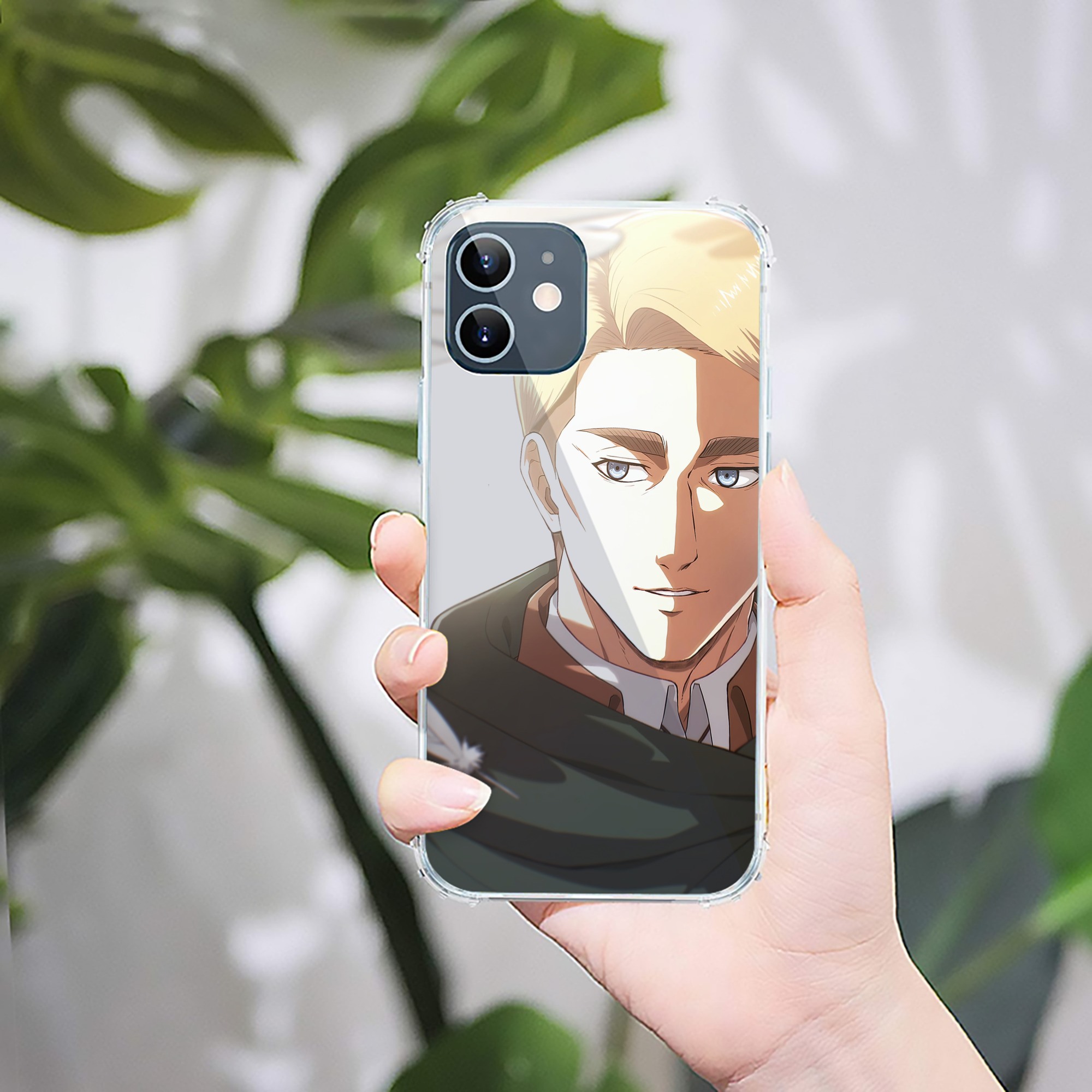 （画像用） 進撃の巨人 Attack on Titan 【iPhone 12シリーズ対応】透明スマホケース（クリアソフトケース）